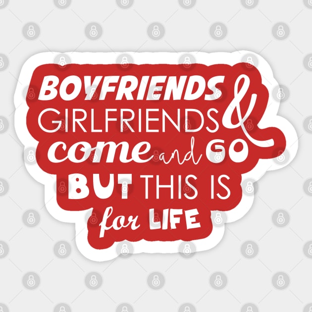 Friends For Life Sticker by behindthefriends